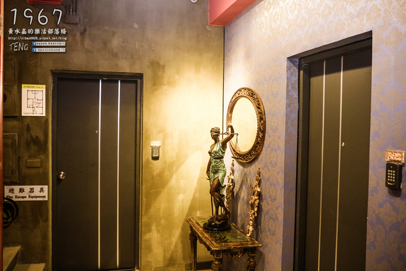 1967時尚私人會館【台南住宿】|衛民街“歐式特色”住宿，鄰近文創區域有提供洗衣機