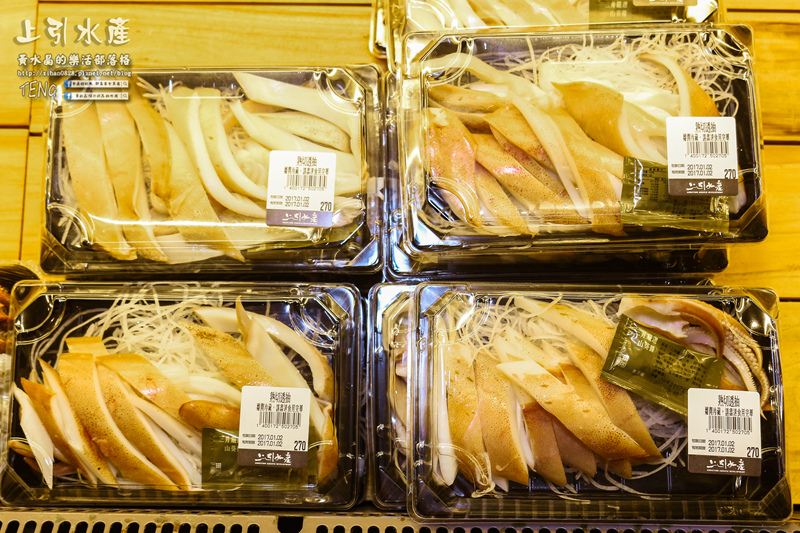 上引水產【台北美食】|優質立吞海鮮超市餐廳；超人氣的台北小築地