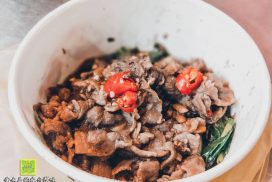 生炒羊肉【桃園美食】|桃園大廟後永和市場的深夜食堂