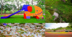 百吉國小【桃園景點&特色小學】|大溪北橫台七線上的森林生態小學；油桐花&彩色大象溜滑梯&環湖步道賞螢火蟲 @黃水晶的瘋台灣味