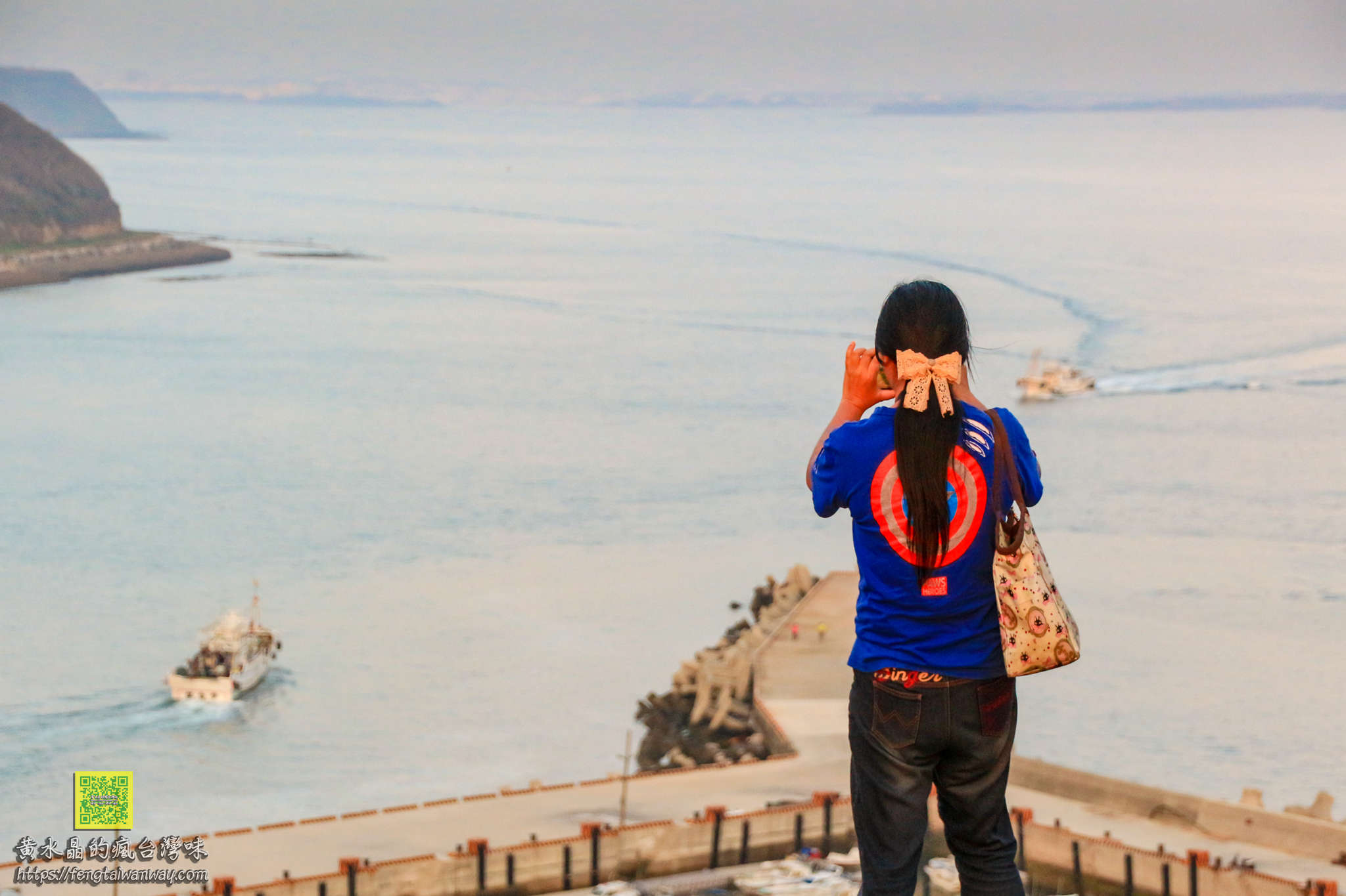 外垵漁港觀景台【澎湖景點】|西嶼版聖托里尼刷爆你朋友圈的網美照片在這拍