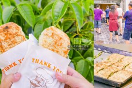 三赫老麵燒餅【台南美食】｜清晨6點就開賣的高人氣銅板價蔥花燒餅
