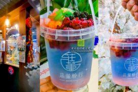 莊董粉行【八德美食】|興仁夜市超特別的冰粉藕粉網美甜點 15 莊董粉行冰粉藕粉|八德興仁夜市美食