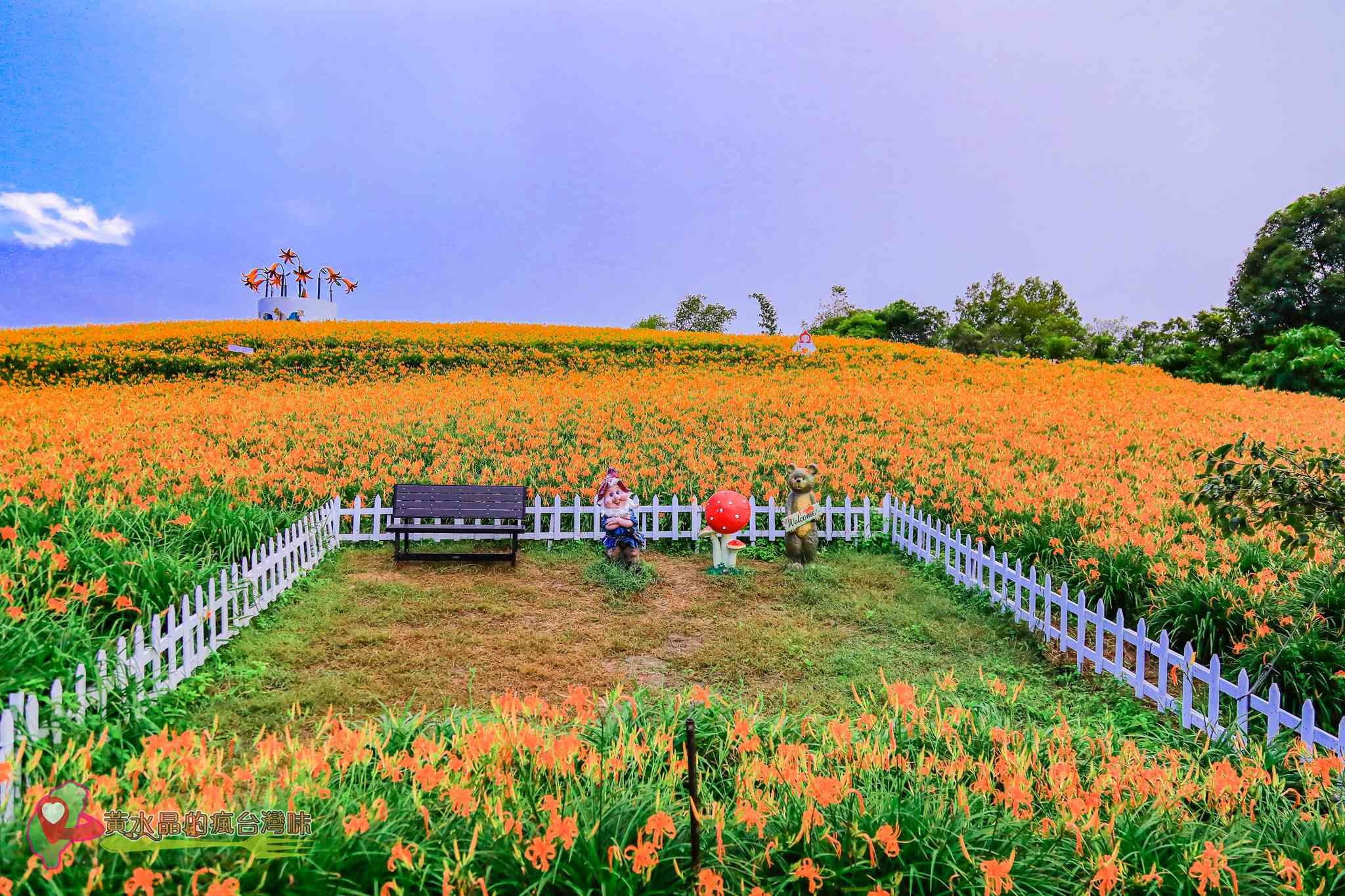 赤科山林家園休閒農場【花蓮景點】｜網美必遊金針花海農家樂