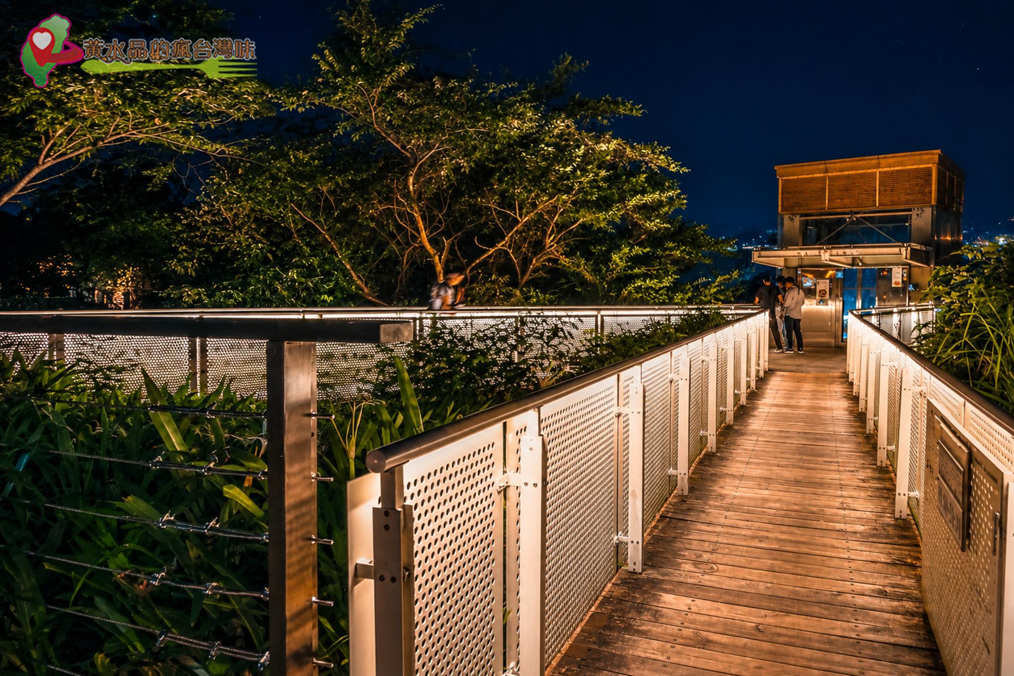 中正公園電梯|大溪橋夜景 中正公園電梯|大溪橋夜景