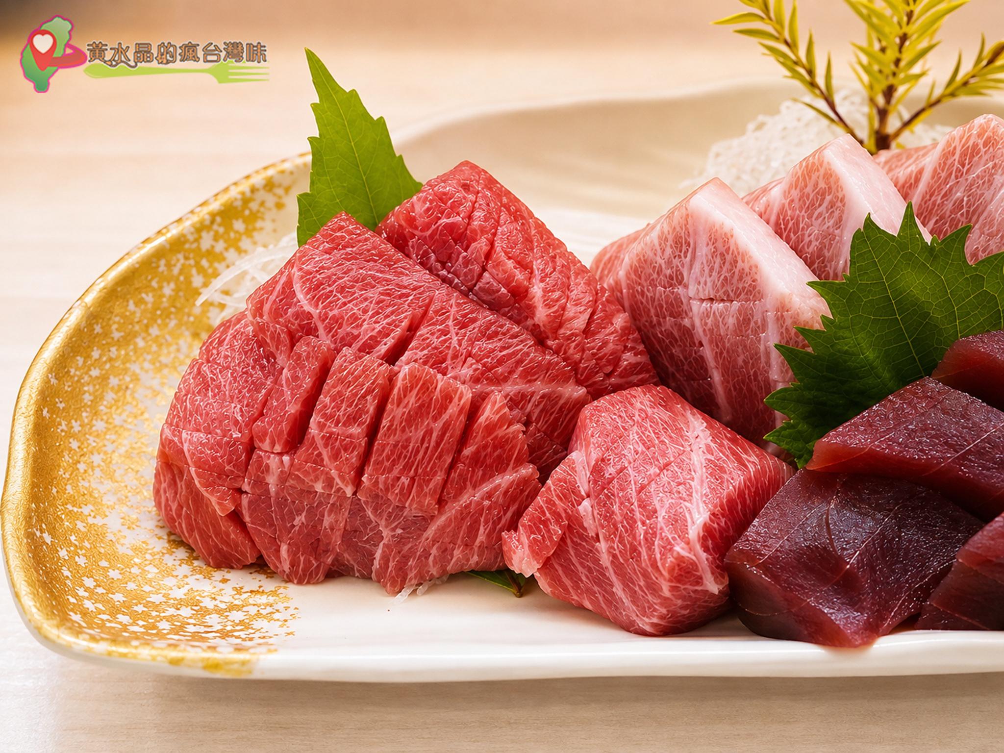 王匠黑鮪魚生魚片|金三角部位 王匠黑鮪魚生魚片|金三角部位