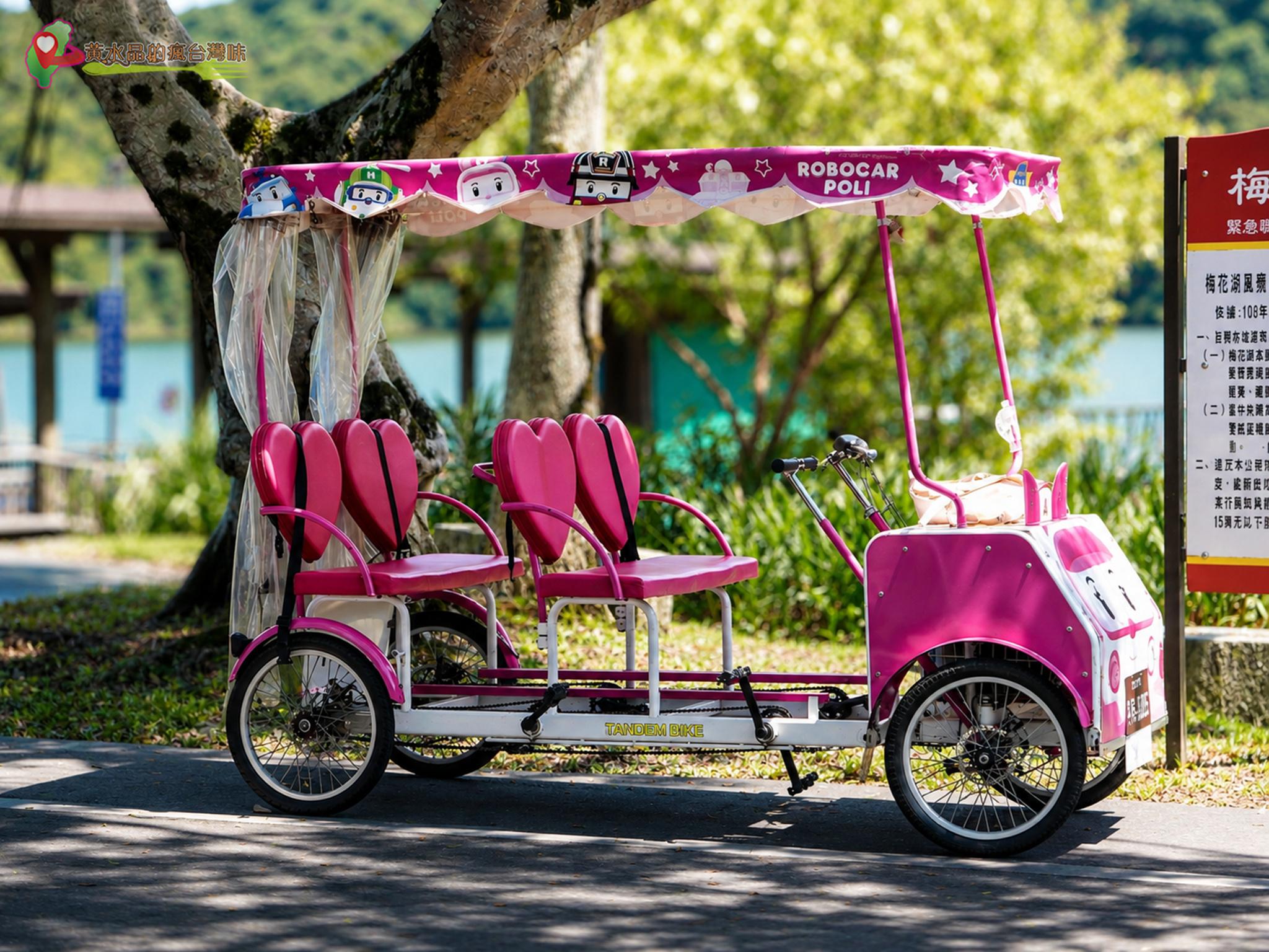 梅花湖|租用環湖電動車 梅花湖|租用環湖電動車