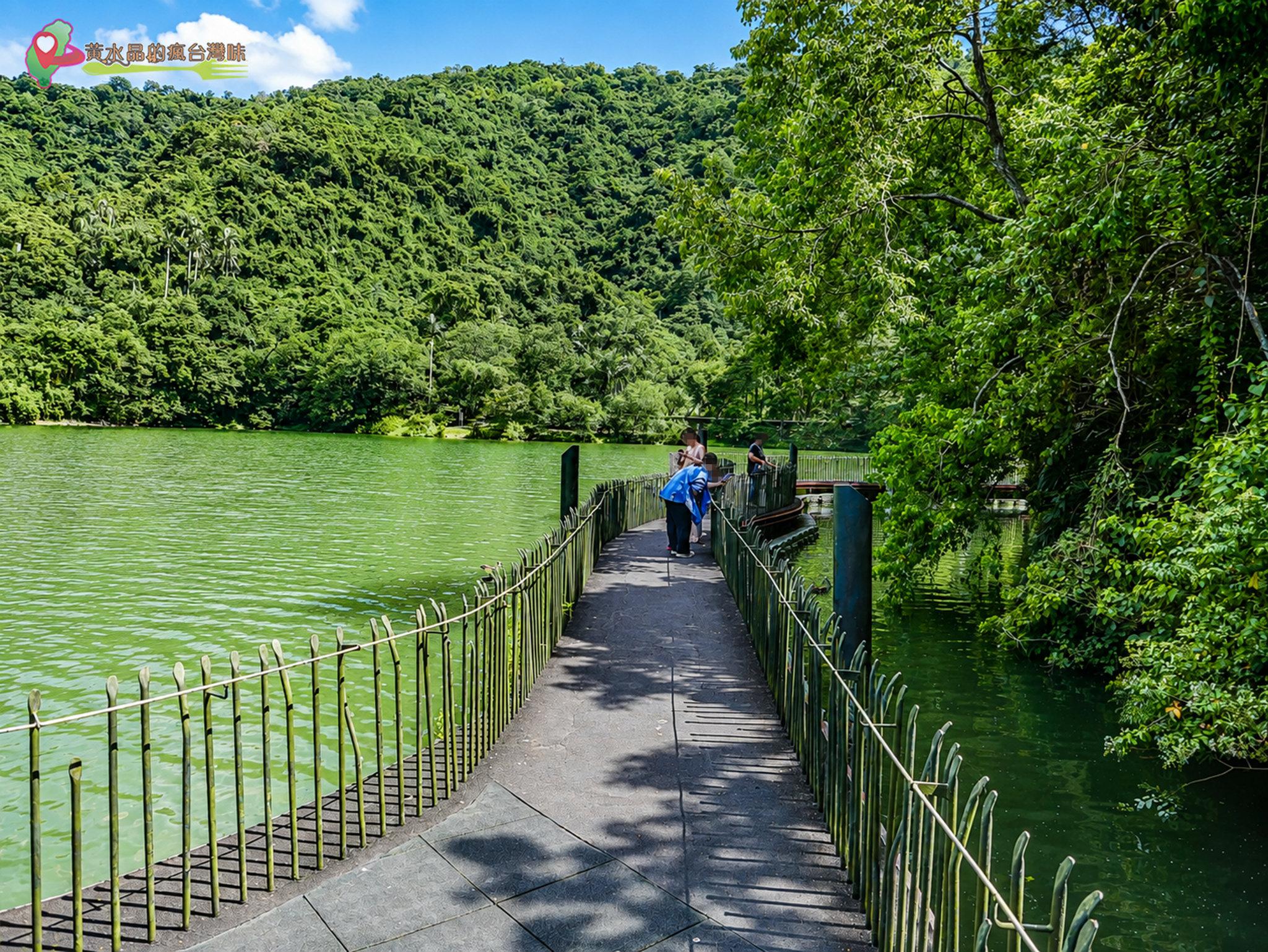 梅花湖|浮桶橋 梅花湖|浮桶橋