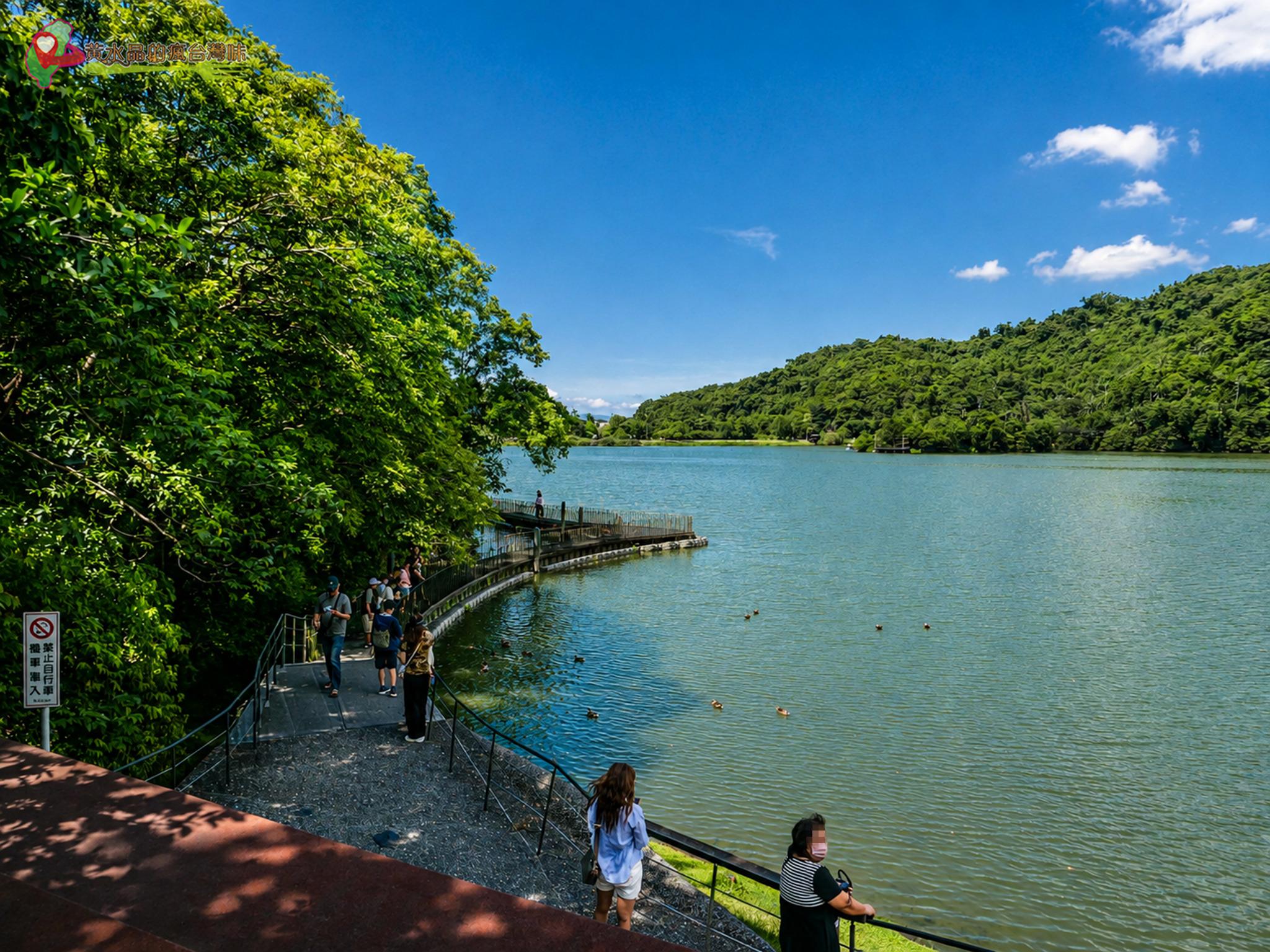 梅花湖|浮桶橋 梅花湖|浮桶橋