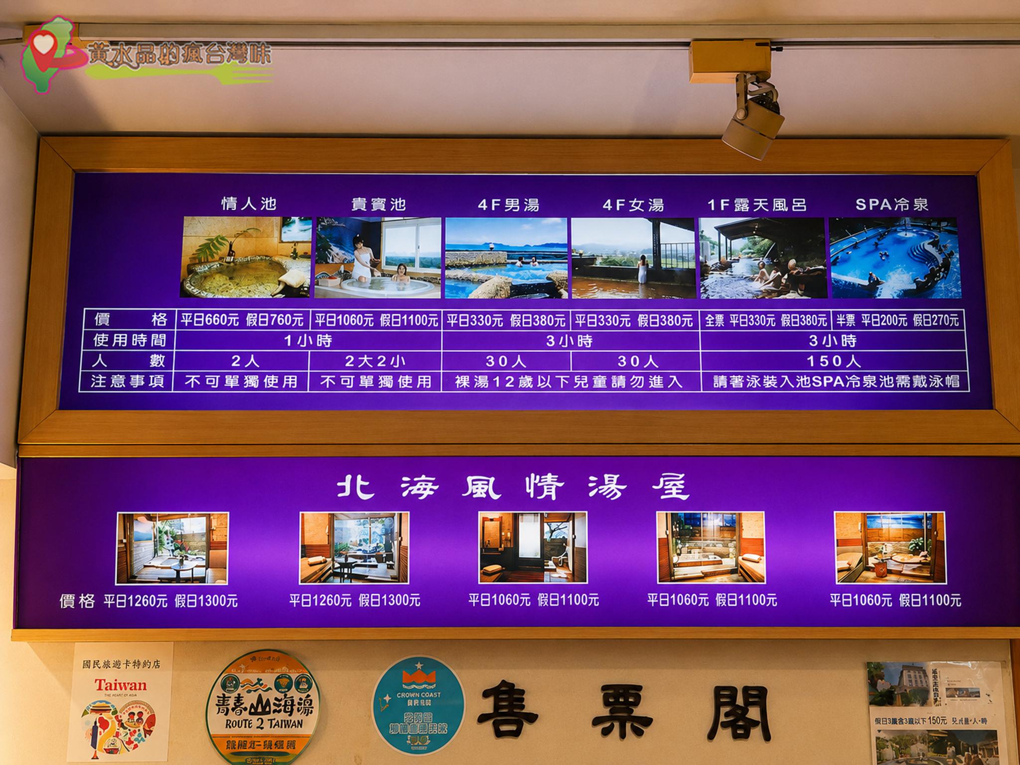 舊金山總督溫泉｜泡湯價格