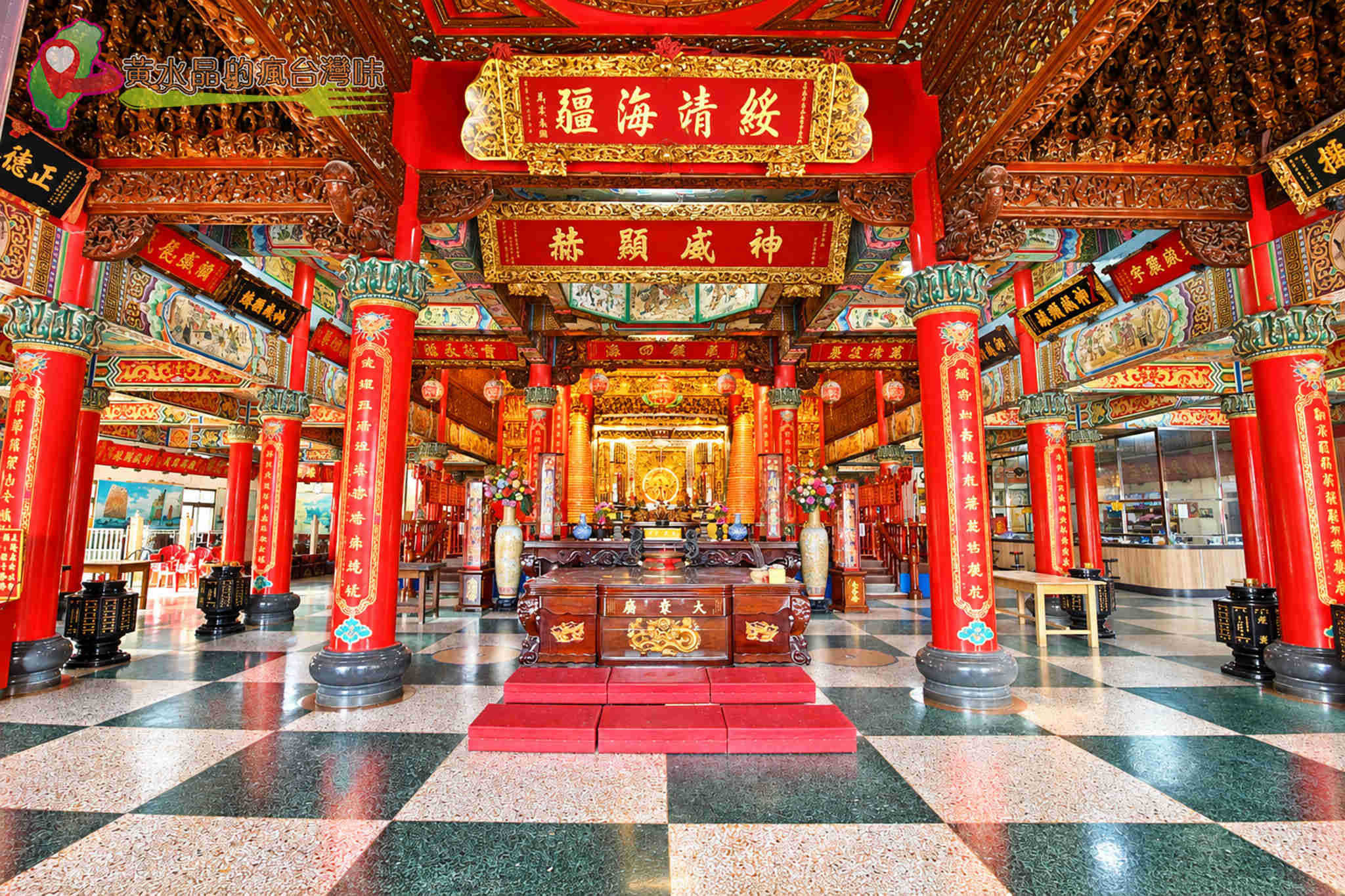 台南四草綠色隧道｜四草大眾廟