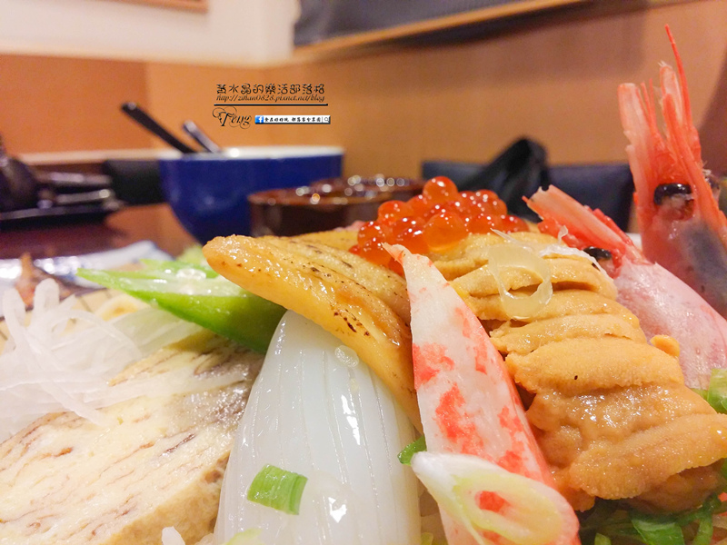 八彩日式料理【桃園美食】|日式料理丼飯專賣店；整間店就是大海的冰箱 @黃水晶的瘋台灣味