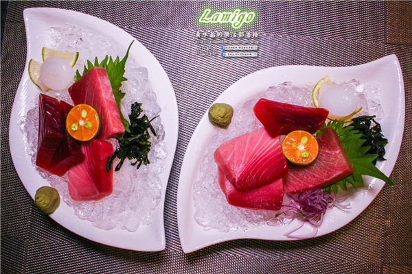 Lamigo信義會館點心坊餐廳【信義美食】│美味頂級TORO生魚片一片250