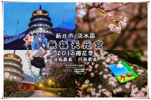 淡水無極天元宮(2016櫻花季)【淡水景點】|新北市淡水區新春賞櫻景點；每年一到這時節必來這裡走一回。 @黃水晶的瘋台灣味